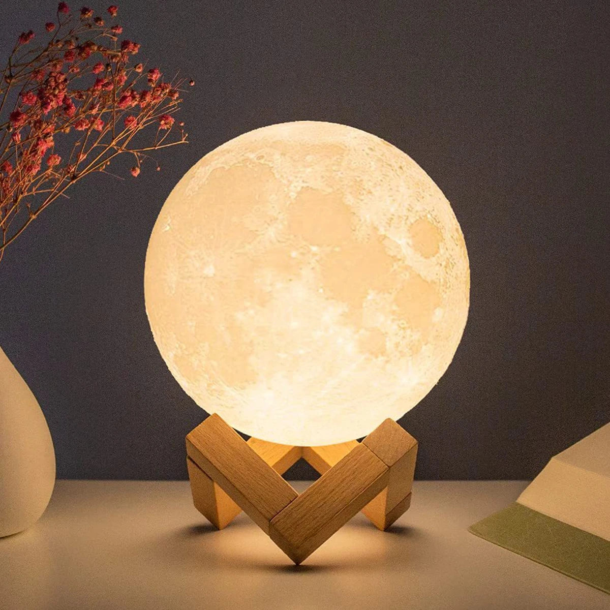 Starry Moon Night Lamp