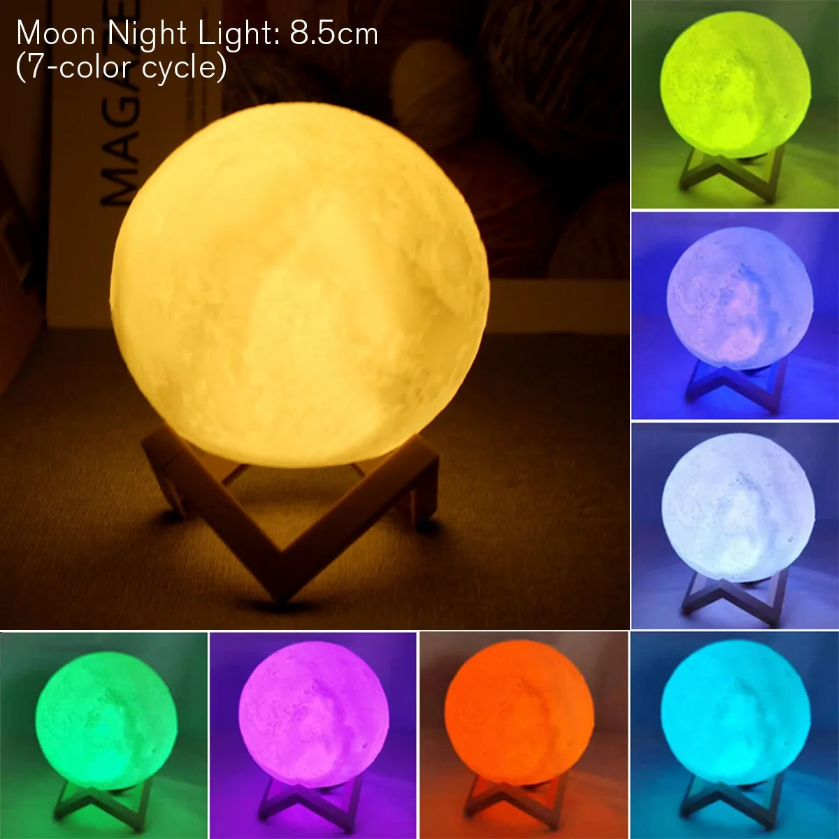 Starry Moon Night Lamp